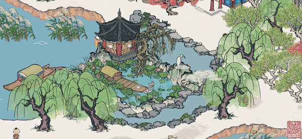 江南百景图十二学徒登山顺序