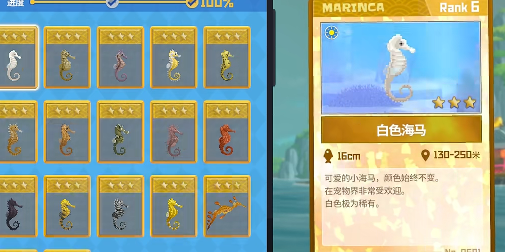 潜水员戴夫白色海马在哪抓