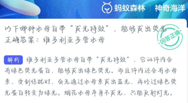 神奇海洋正确答案3.13