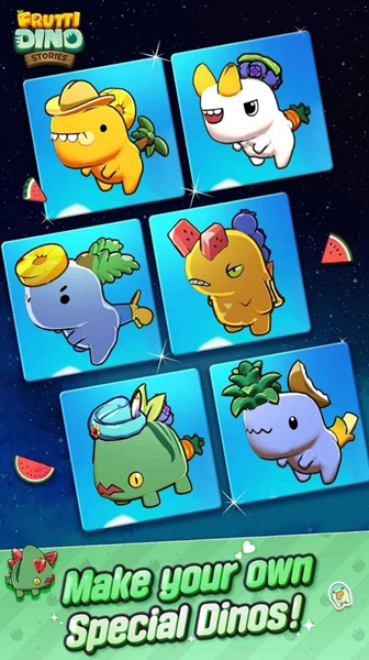 Frutti Dino Stories游戏
