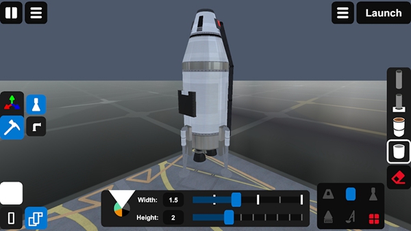 椭圆火箭模拟器手游