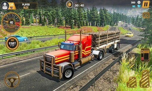 欧洲卡车模拟器游戏3d
