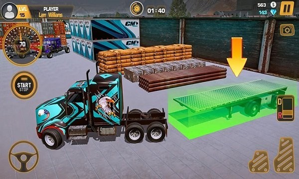 欧洲卡车模拟器游戏3d