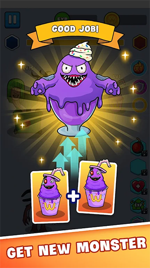 恐怖进化紫色怪物游戏