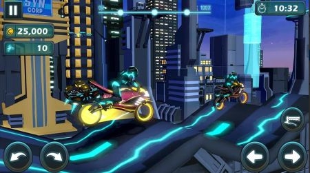 超级英雄摩托车特技竞速赛游戏