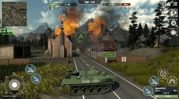 红色坩埚坦克游戏